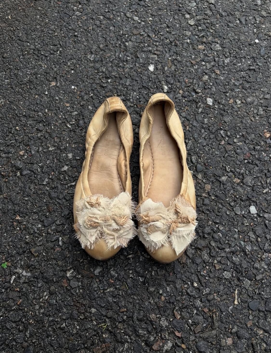 Italy real leather 플랫 슈즈 36.5size 상품이미지1