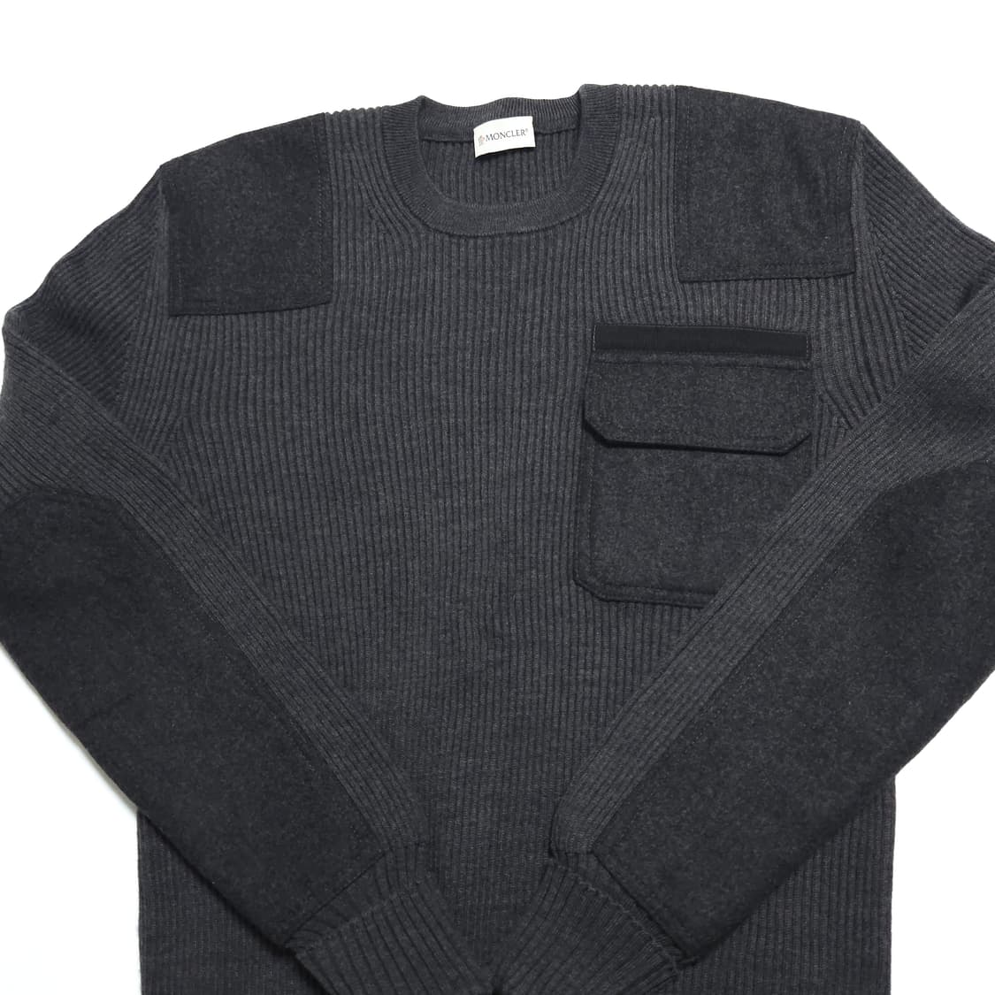 몽클레어 마글리오네 트리코 지로콜로 견장 니트 스웨터 상품이미지4