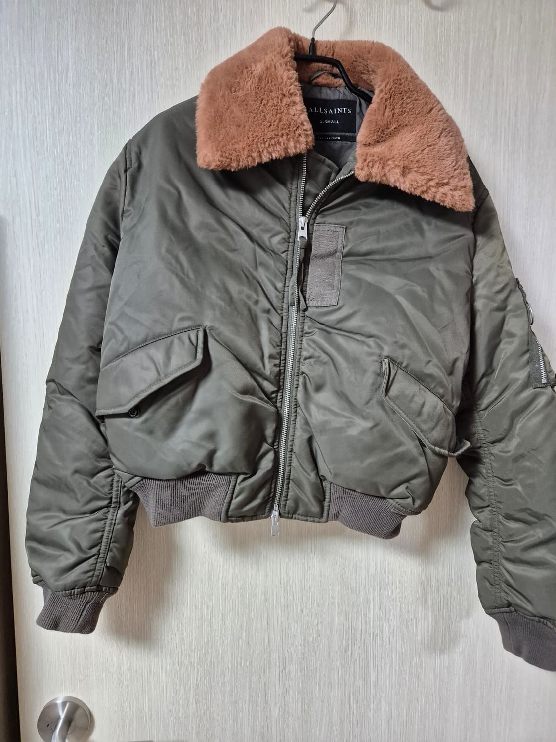 올세인츠 루카 봄버 항공자켓 카라퍼 XS 여성 상품이미지1