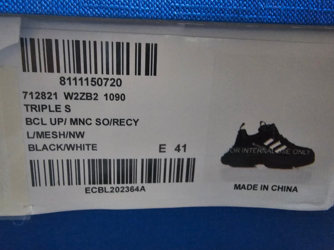 발렌시아가 x 아디다스 트리플s   상품이미지1