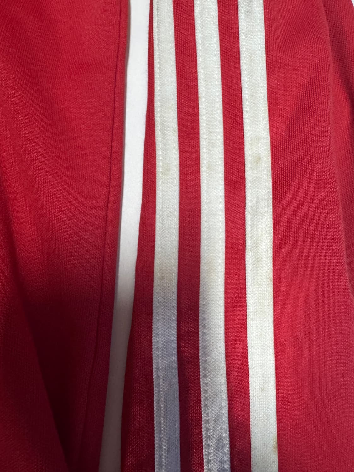 공용 희귀!! 아디다스 레드 유로파 트랙 삼선 져지 S~ M 상품이미지7