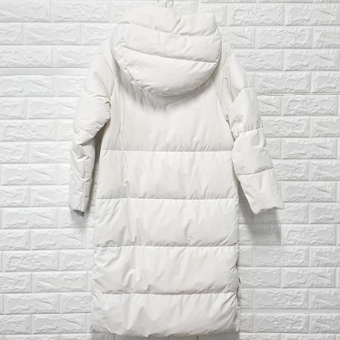 택포_ 네파 흰색 다운 롱패딩 S 상품이미지4