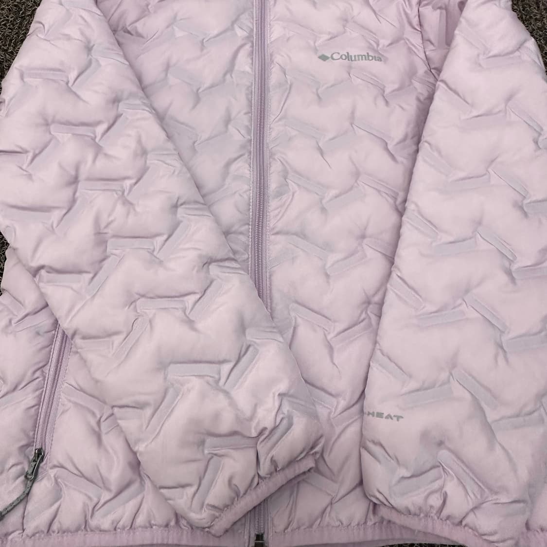 컬럼비아 여성 퀄팅 경량 덕다운 패딩 라벤더 95(M) 상품이미지4