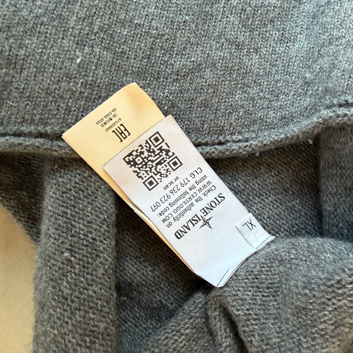 스톤 아일랜드 와펜 울 니트 스웨터 상품이미지7