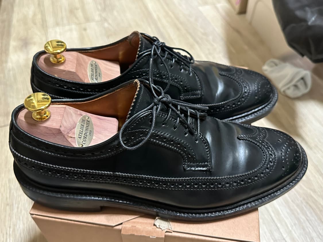 알든9751 코도반 블랙 8.5D 상품이미지3