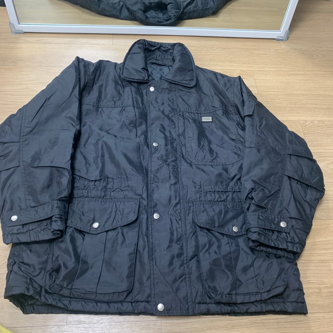 L)지안프랑코 페레 아카이브 퀼팅 유틸리티 필드 코트 상품이미지1