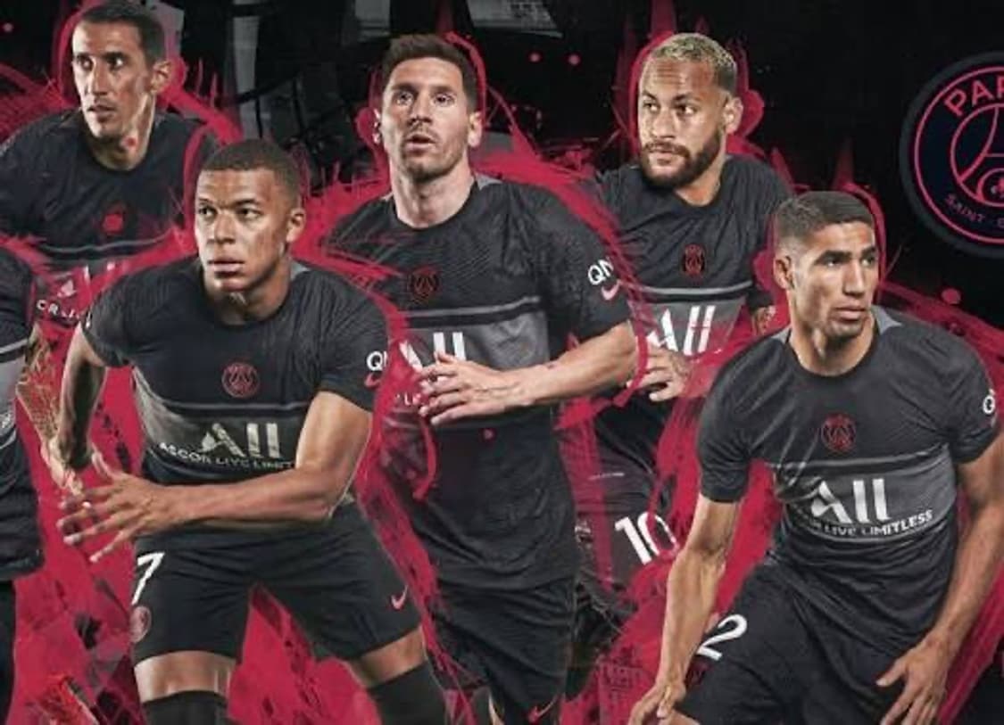 21-22 PSG 써드 네이마르 유니폼 정품 상품이미지4