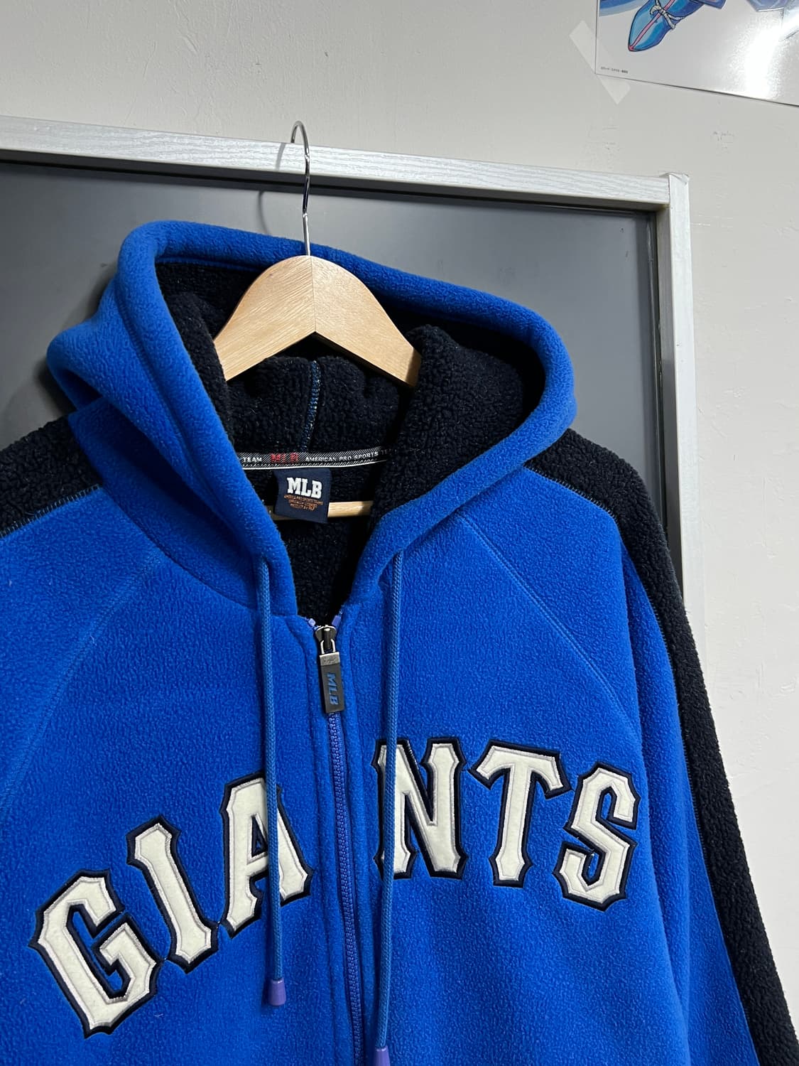 00's MLB 샌프라시스코 자이언츠 후리스 풀 후드집업 상품이미지2