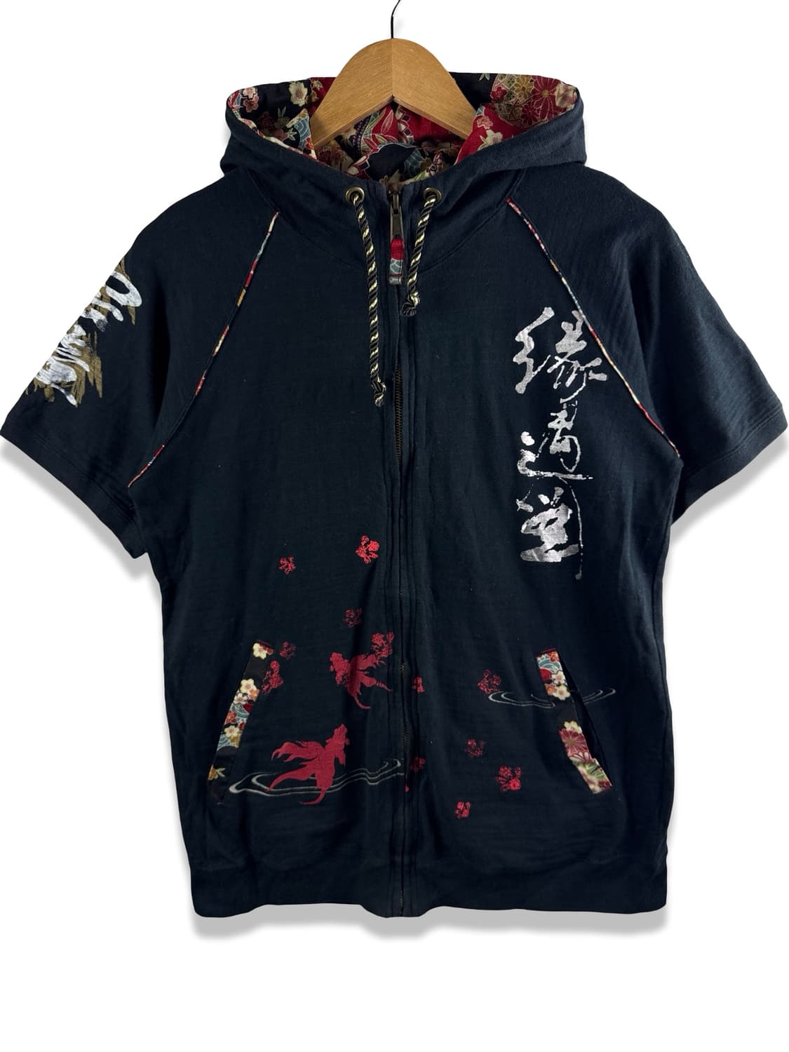 JPN 오리엔탈 반팔 후드집업2341 상품이미지2