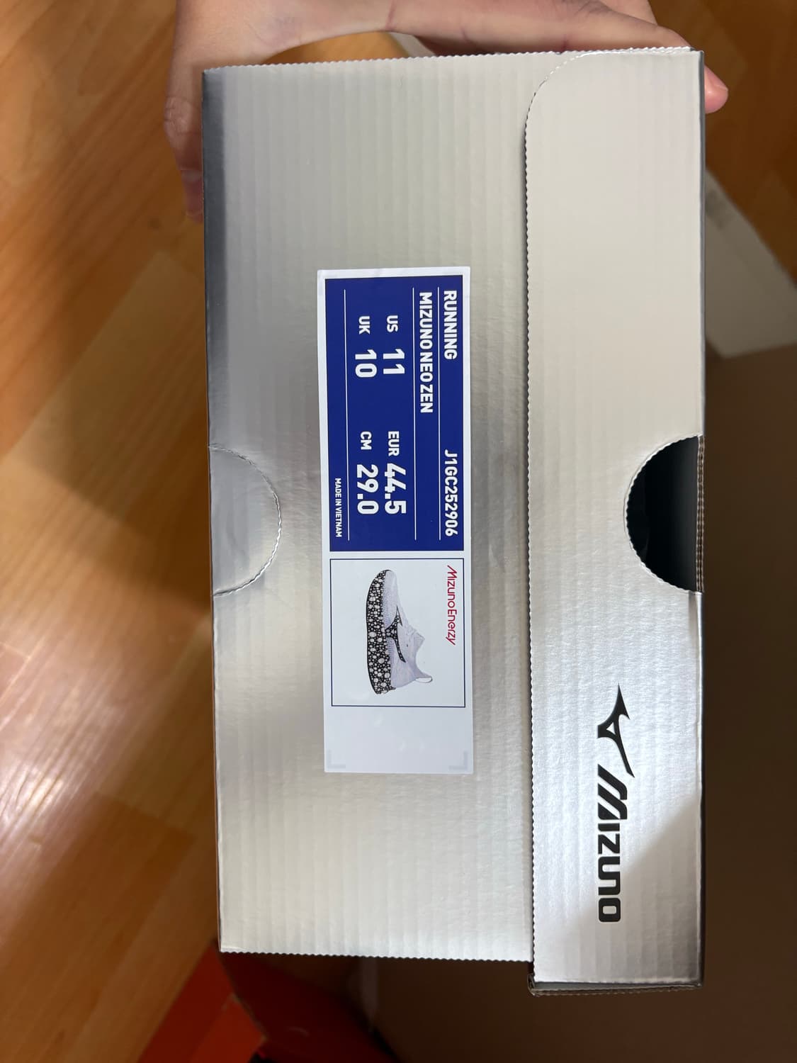 미즈노 네오 젠 화이트 블랙 상품이미지9