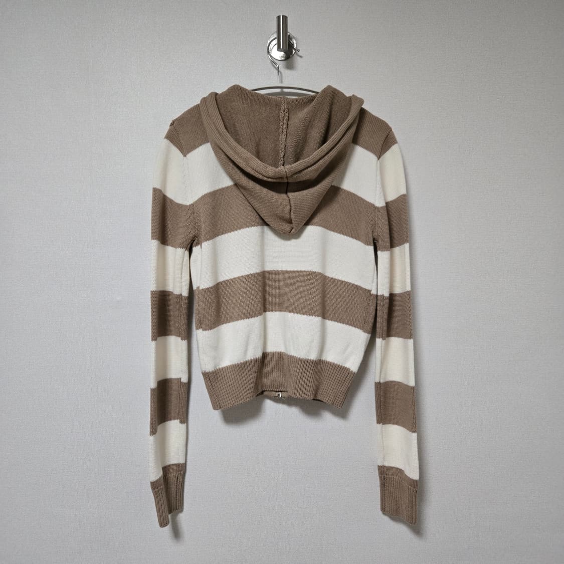 아메스월드와이드 스트라이프 니트 후드집업 / 여성 후드집업/ 여성 니트 상품이미지7