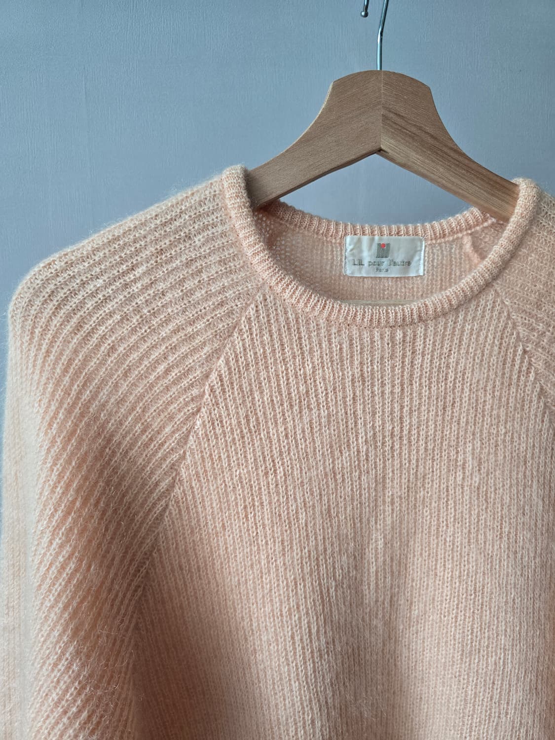 프랑스 디자이너 브랜드 키드모헤어 니트 상품이미지3