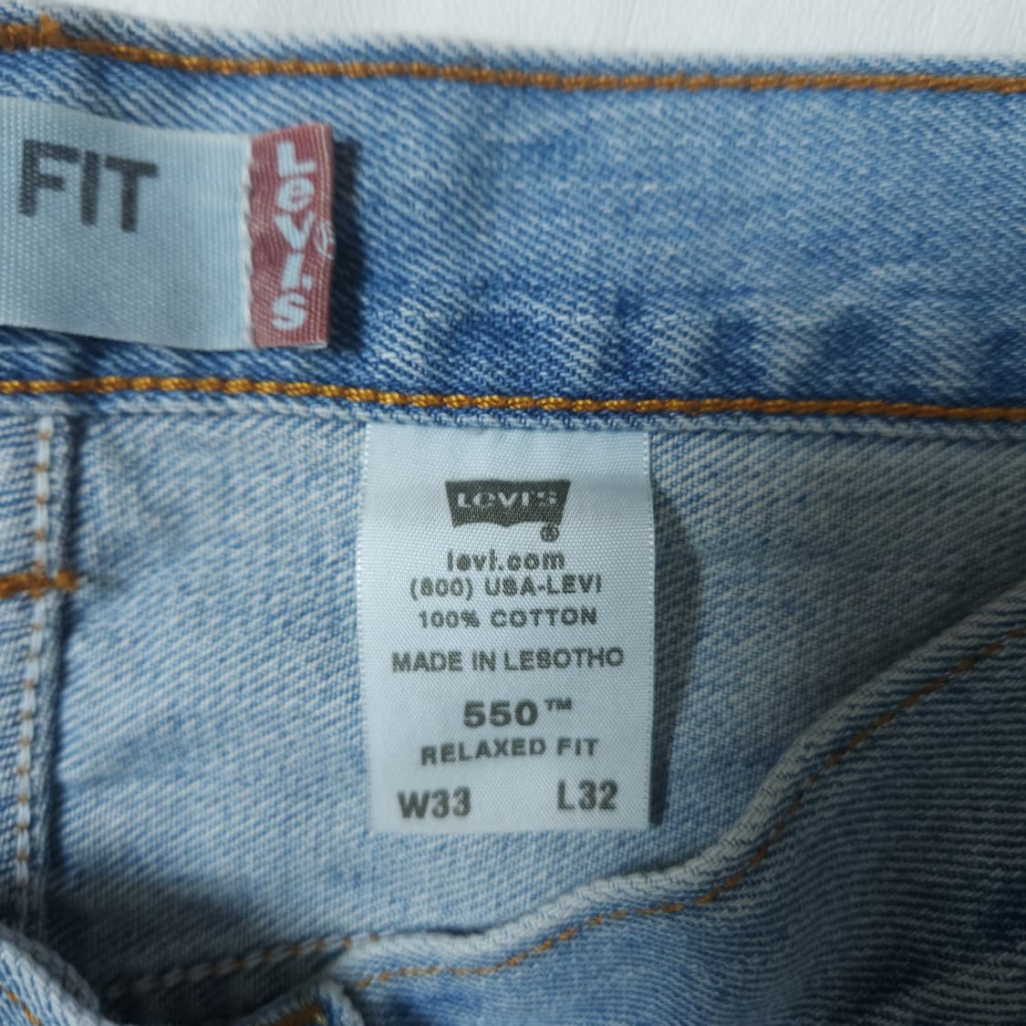 리바이스 550 릴렉스드 핏 진 상품이미지6