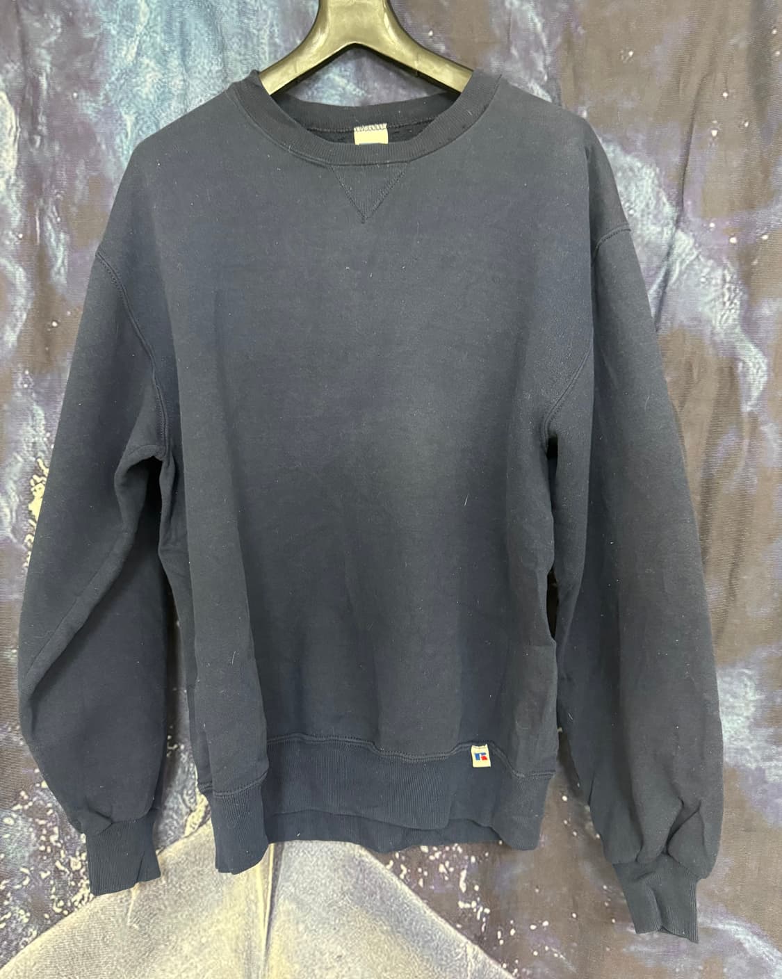 90s 러셀 스웻셔츠 맨투맨 네이비 M 상품이미지1