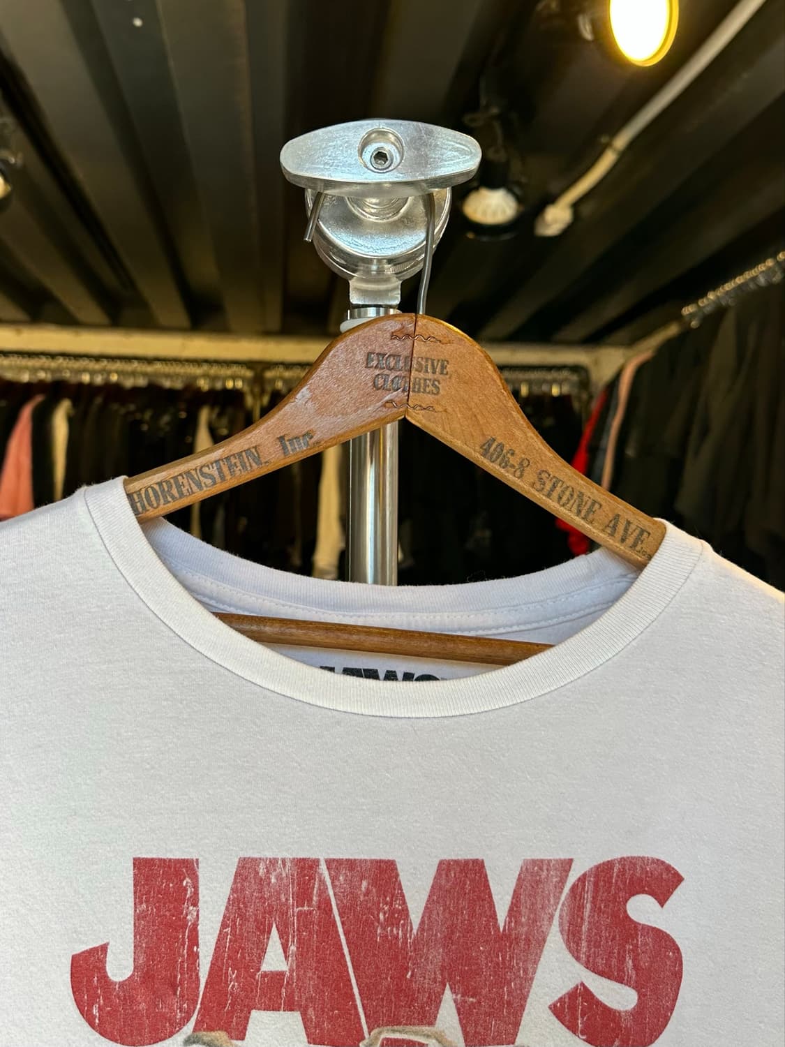 죠스 Jaws 영화 프린팅 티셔츠 상품이미지2