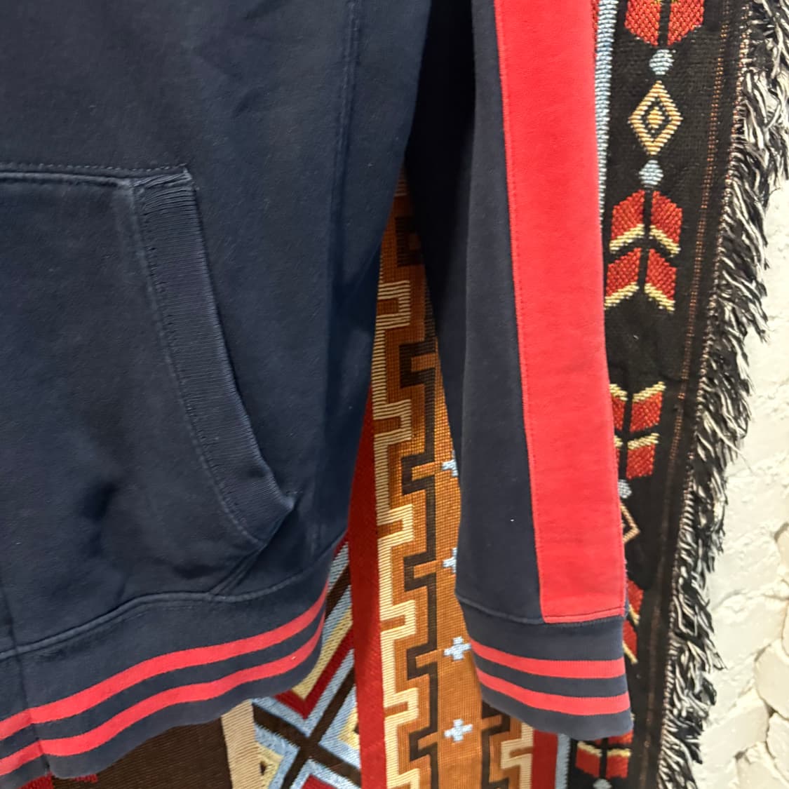 90‘s 폴로 빅포니 사이드라인 후드집업 상품이미지5