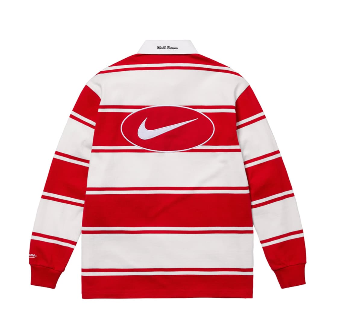 슈프림x나이키 럭비 레드 상품이미지1