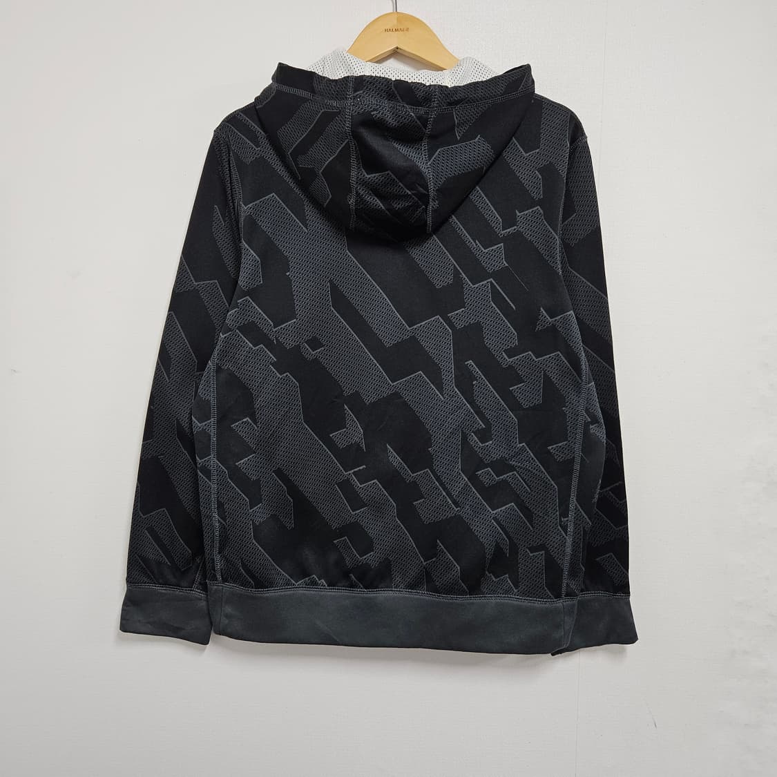 L 나이키 써마핏 모노그램 패턴 기모 후드집업 상품이미지3