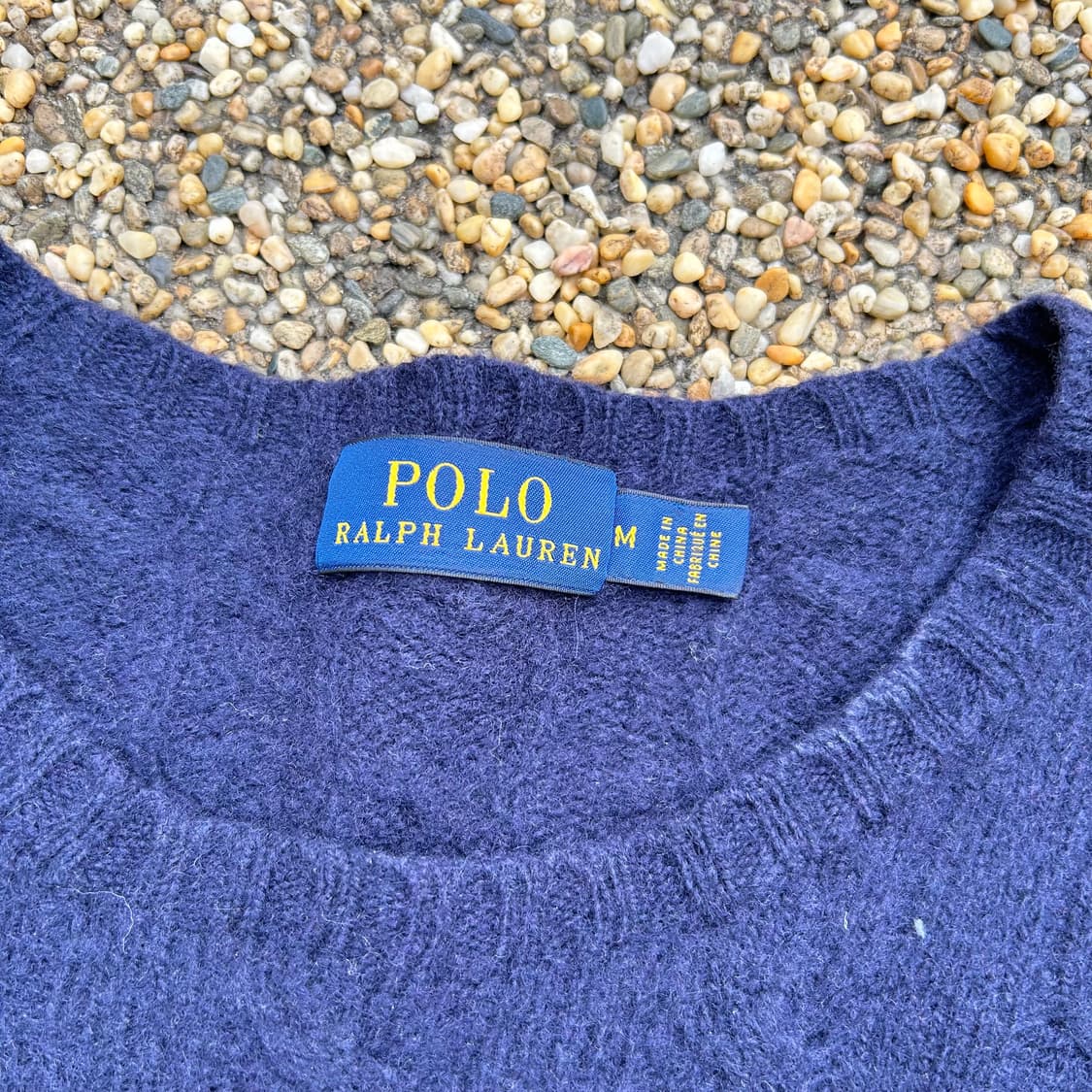 폴로(POLO RalphLauren)네이비 케이블 니트 상품이미지4