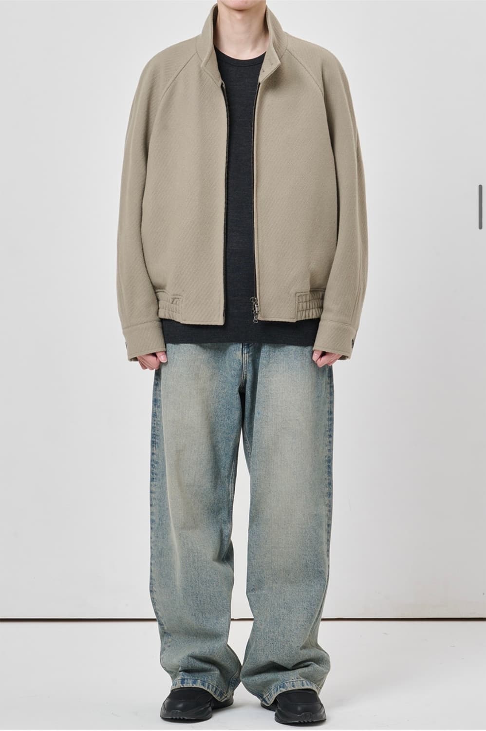 마마가리 해링턴 48사이즈 판매합니다. 상품이미지1