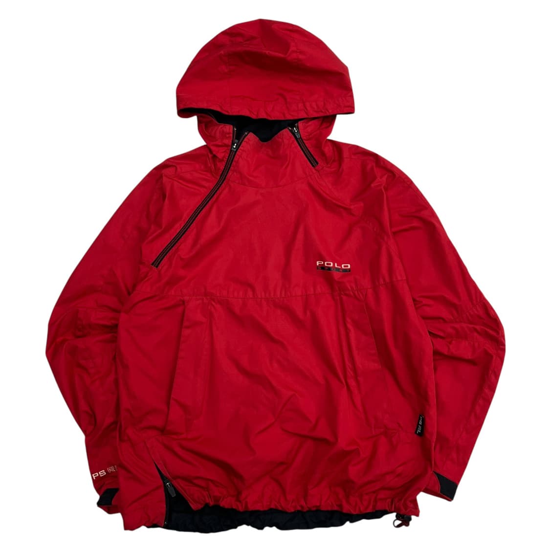 폴로 랄프로렌 레드 후드 바람막이 M 상품이미지2