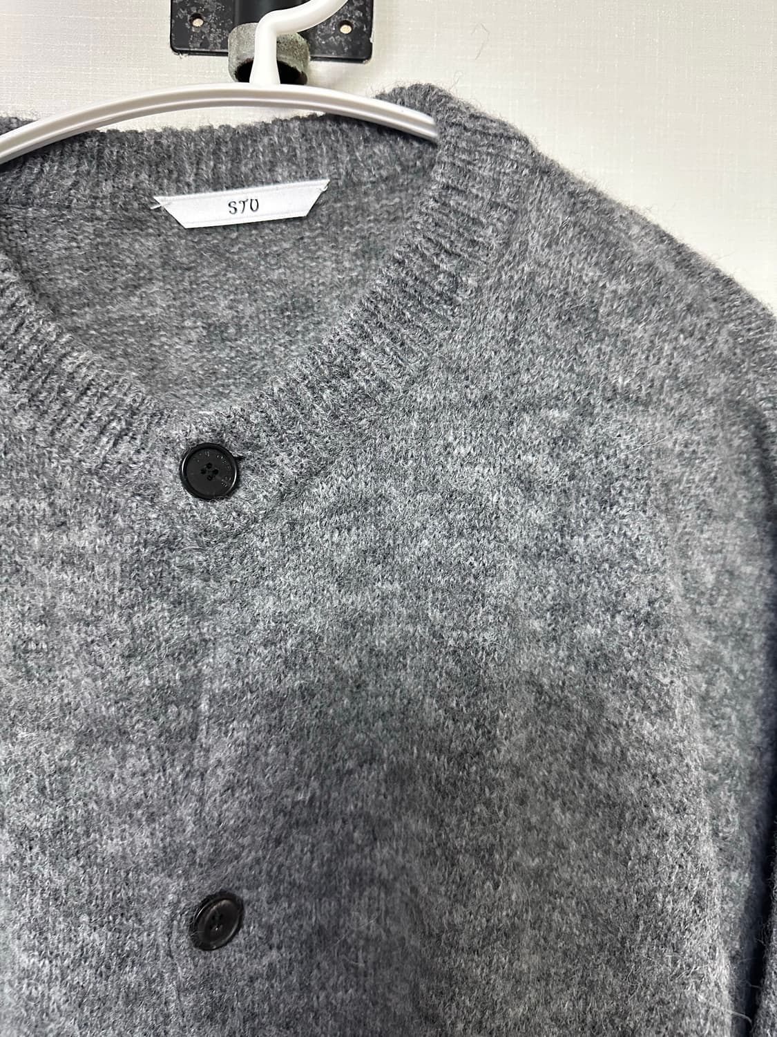 Stu 라운드넥 가디건 L 상품이미지2