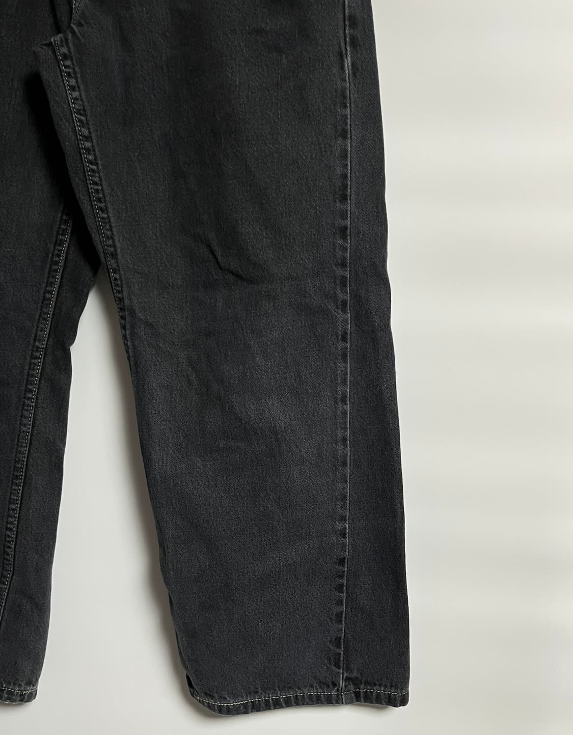 리바이스 569 흑청 와이드 데님팬츠 청바지 27 상품이미지2