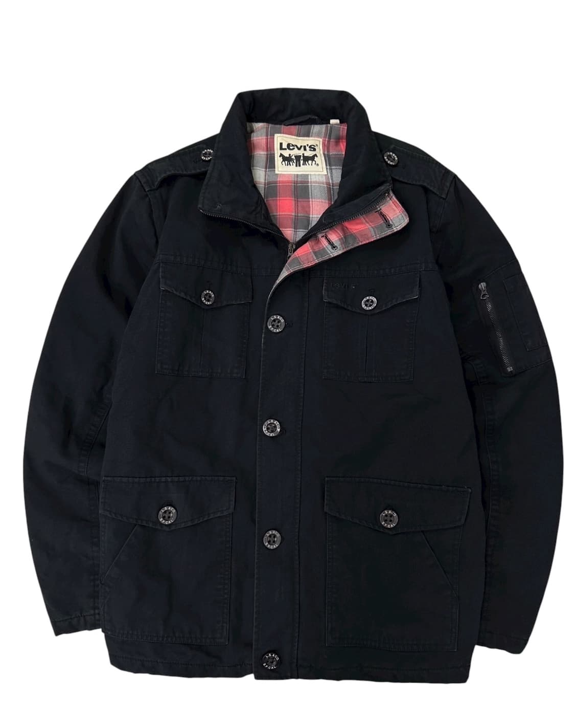 00s 리바이스 밀리터리 야상자켓 블랙 (XL) 상품이미지1