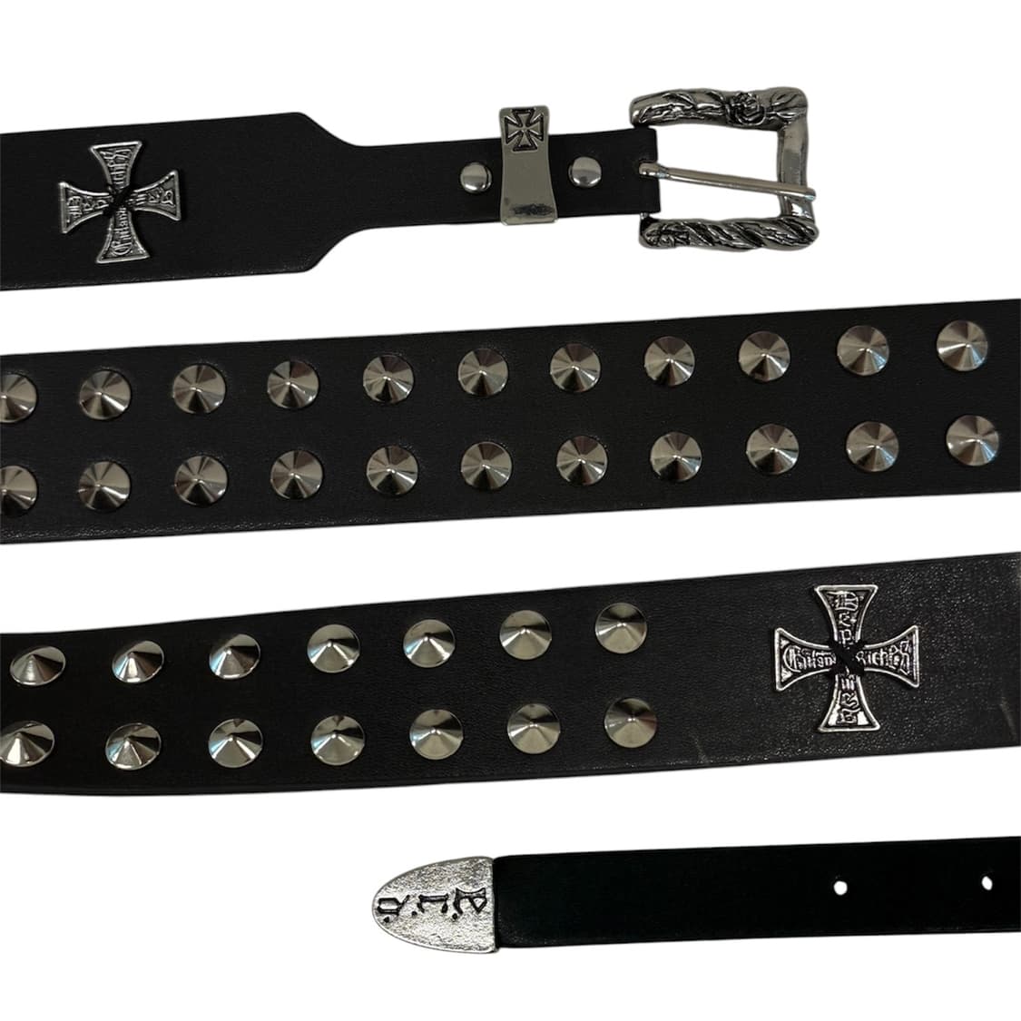 빈티지 무드 로즈크로스 아일렛 징 벨트  상품이미지1