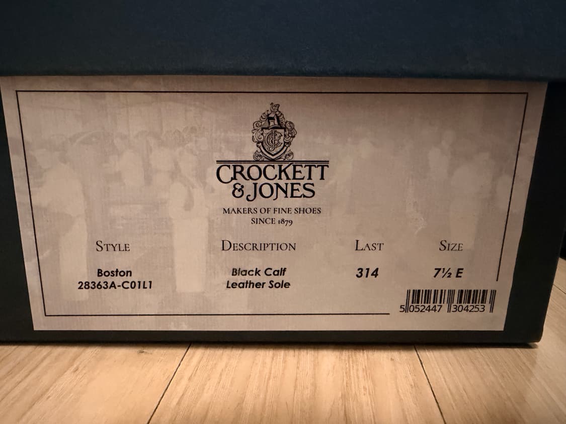 크로켓앤존스 보스턴 로퍼 uk7.5(265) 사이즈 상품이미지3