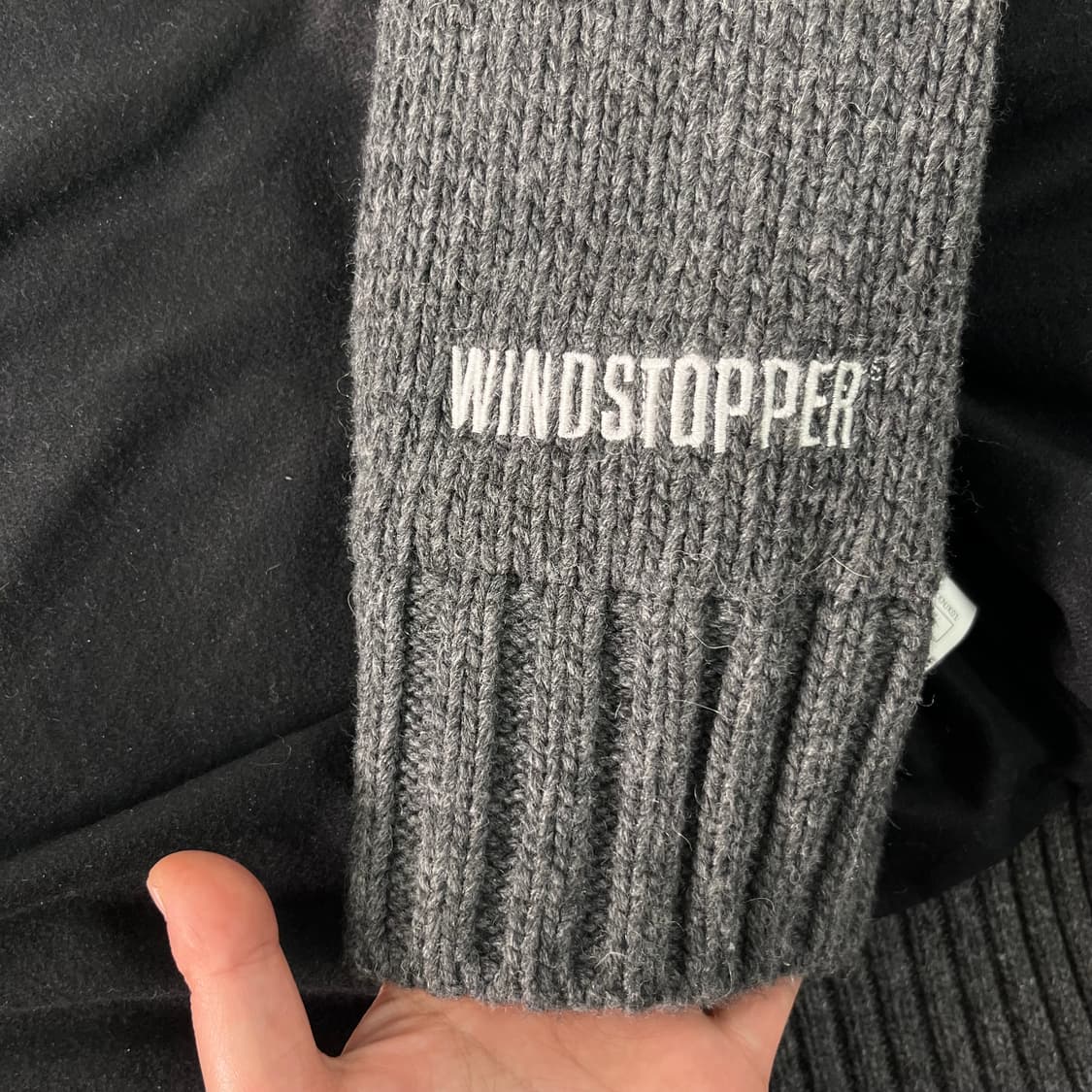 105 디스이즈네버댓 고어텍스 코위찬 니트 집업 상품이미지6