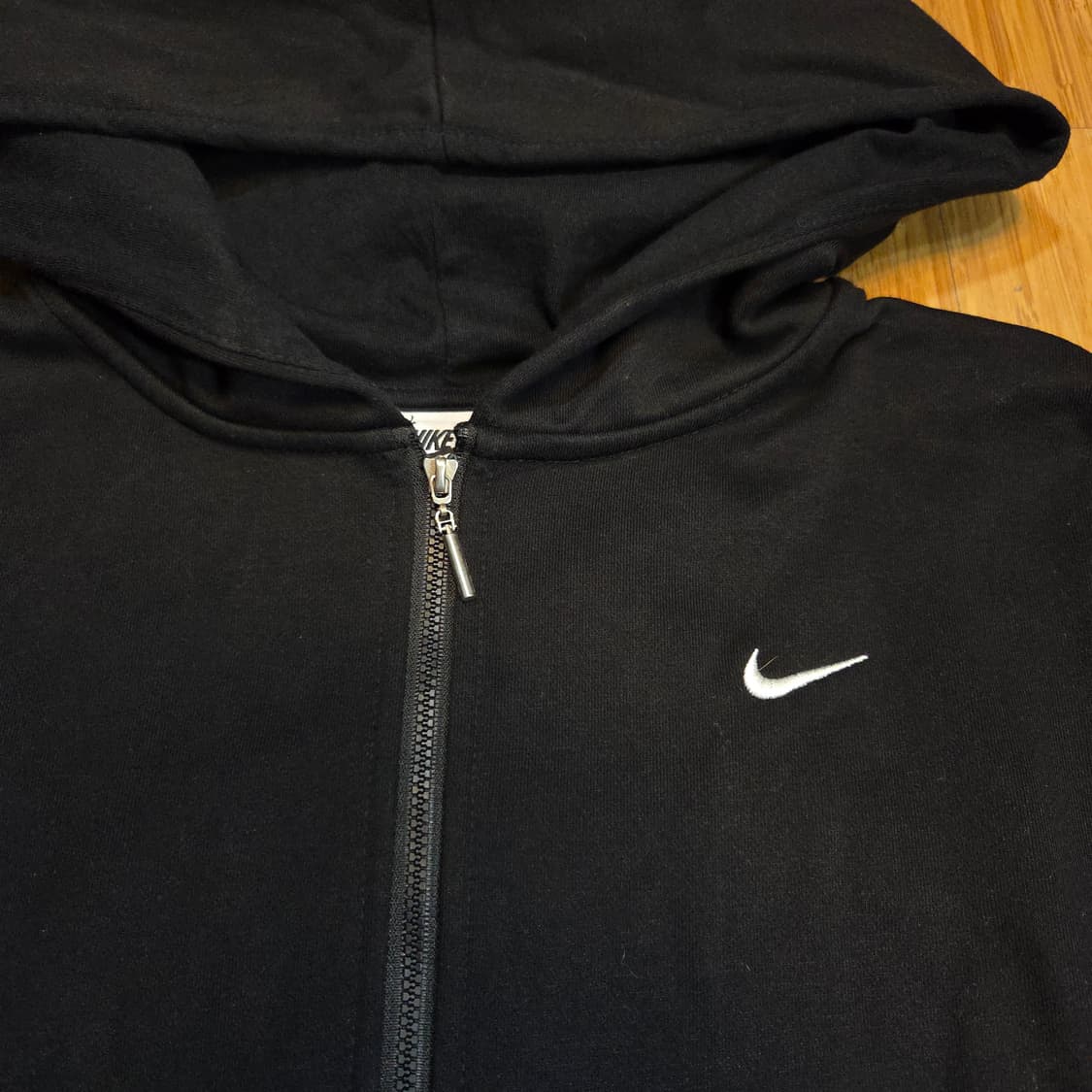 나이키 스우시 크롭 후드집업 (S) 상품이미지2