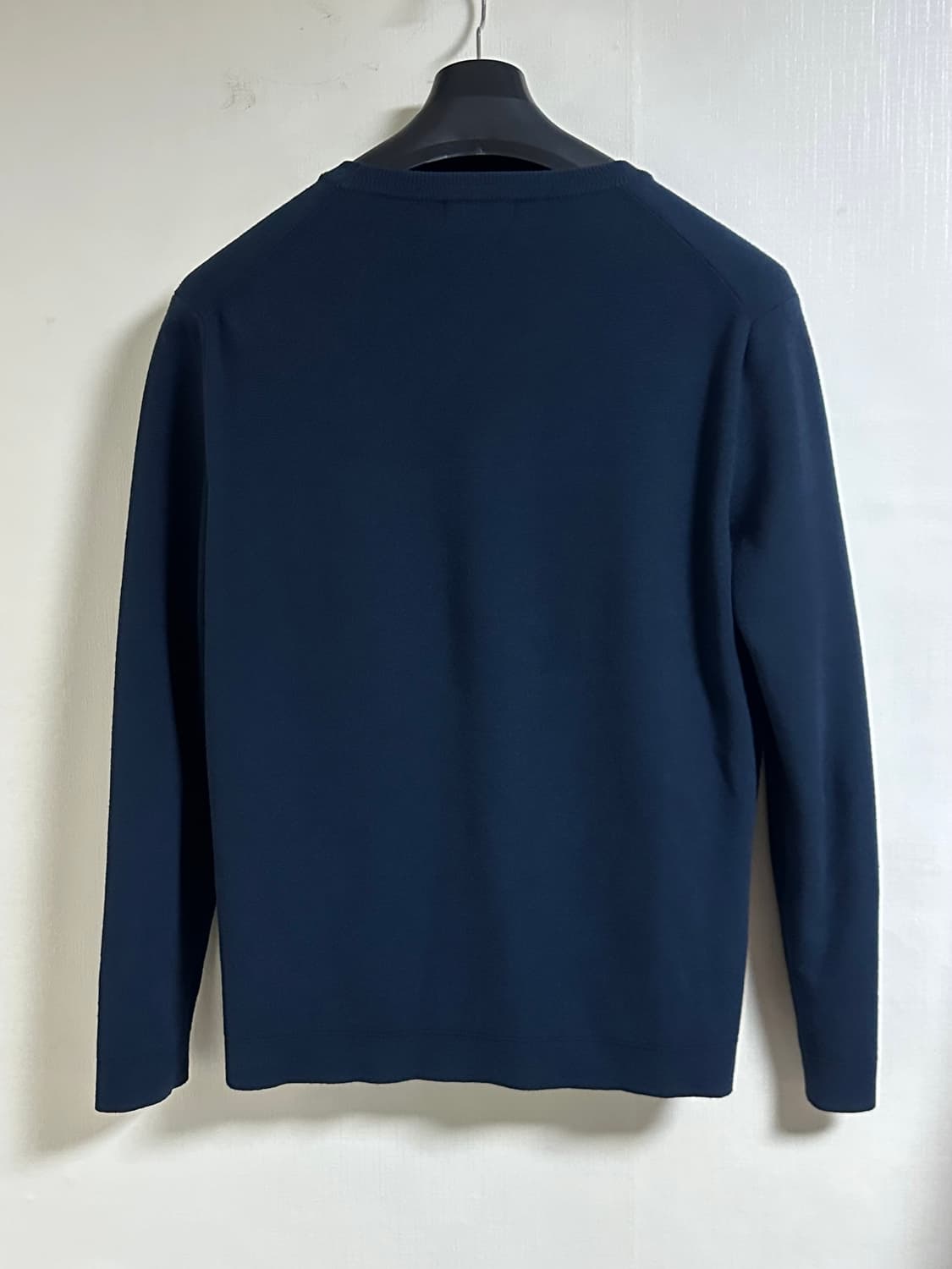 타임옴므 울 블렌드 니트 100/네이비 상품이미지2