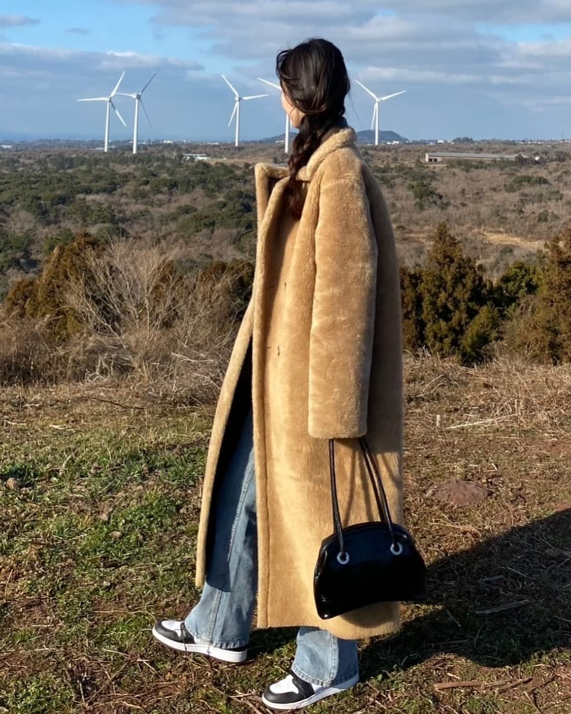 리버서블 무스탕 코트 상품이미지4