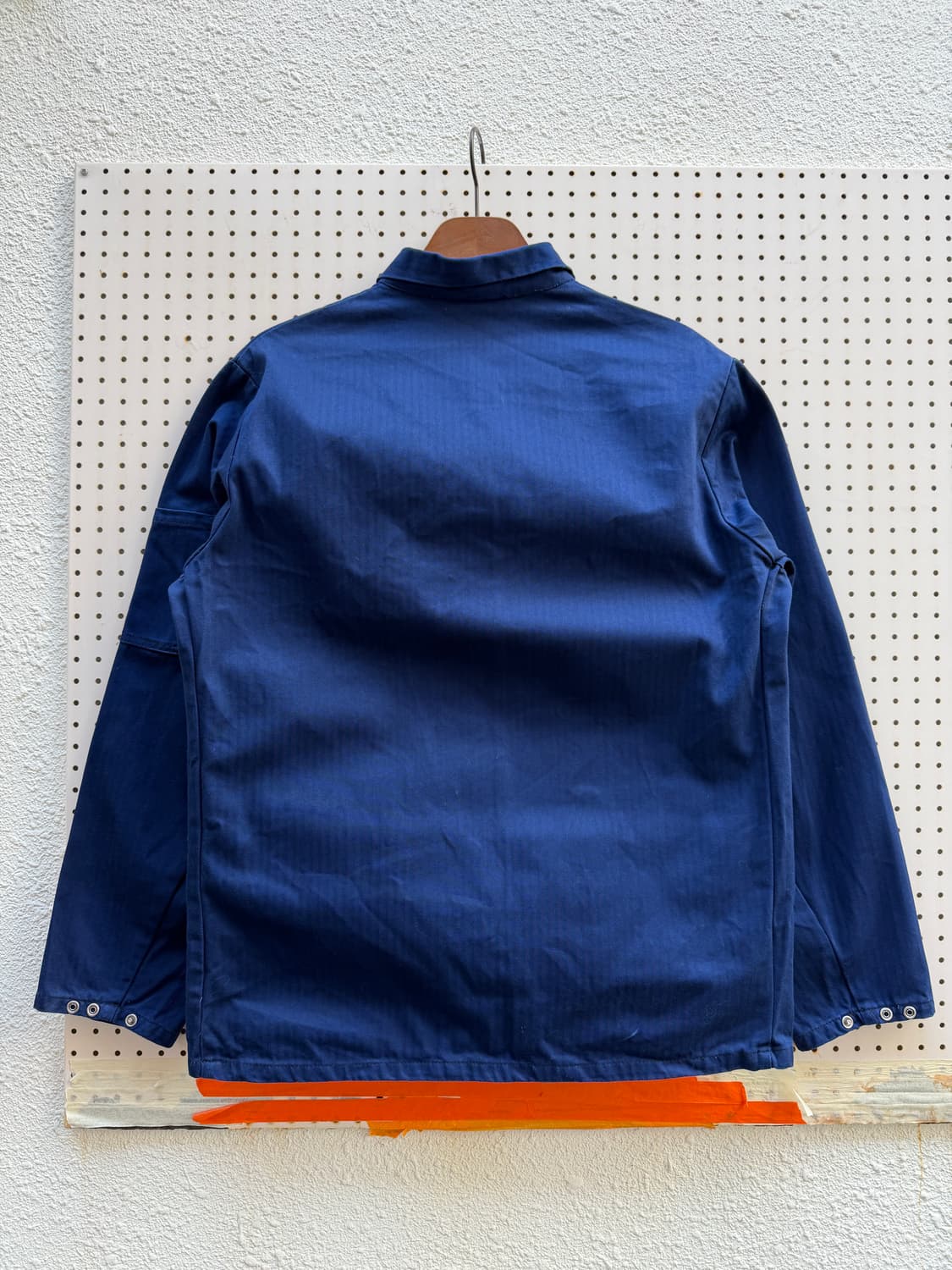 HBT NAVY PIONEER OLD EURO 헤링본트윌 프렌치워크자켓 상품이미지2