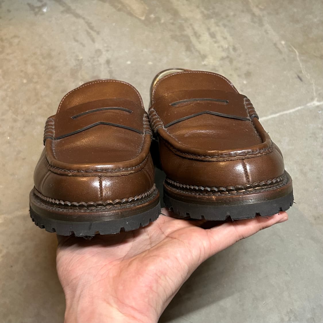 리갈 REGAL 임페리얼 그레이드 201 비브람 페니로퍼 상품이미지6