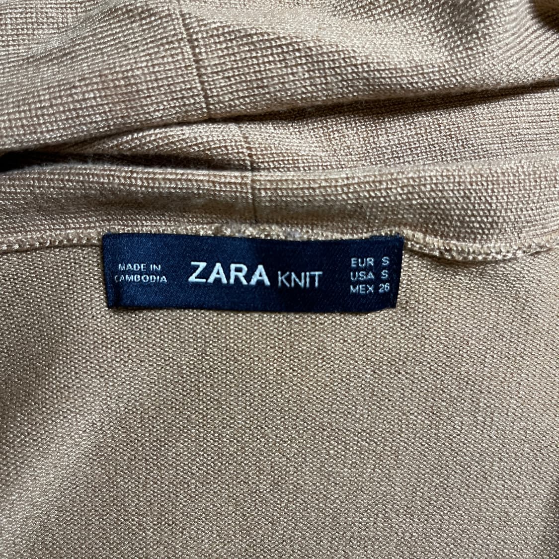 자라 니트 로브 가디건 상품이미지5