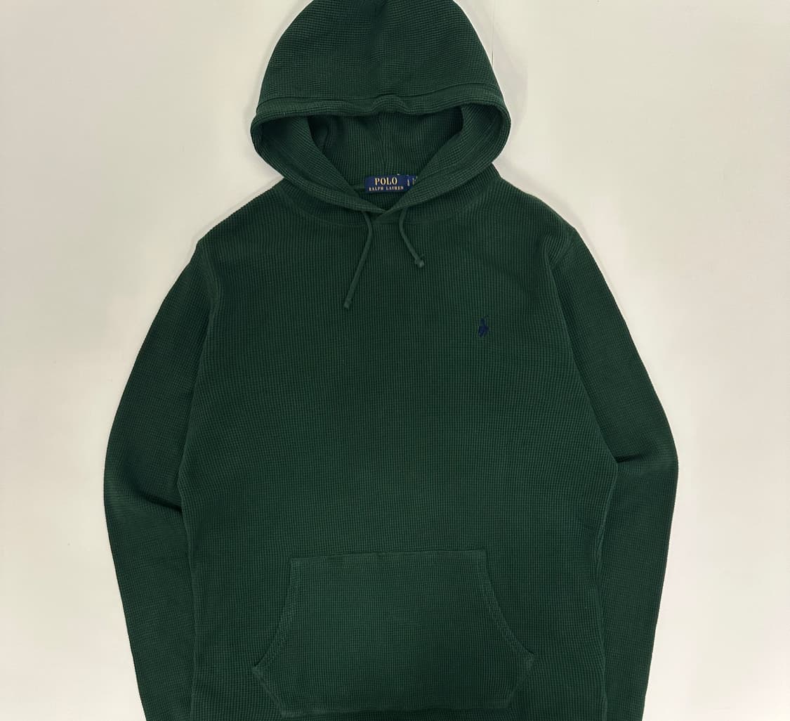 L)폴로 써멀 와플 후드 롱슬리브  상품이미지1