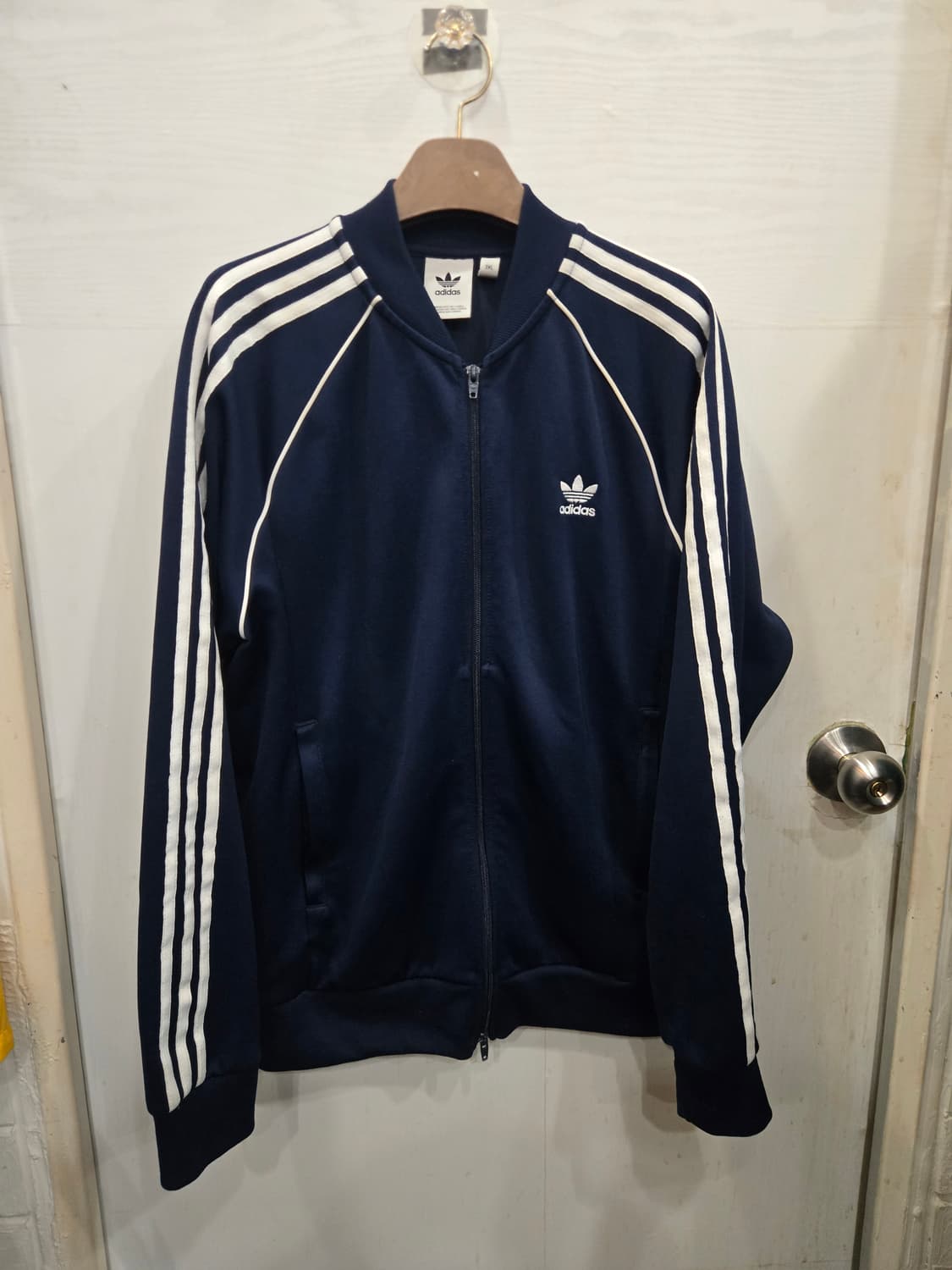 3XL,115 )) adidas 아디다스 져지! 큰사이즈 져지! 네이비색 상품이미지1