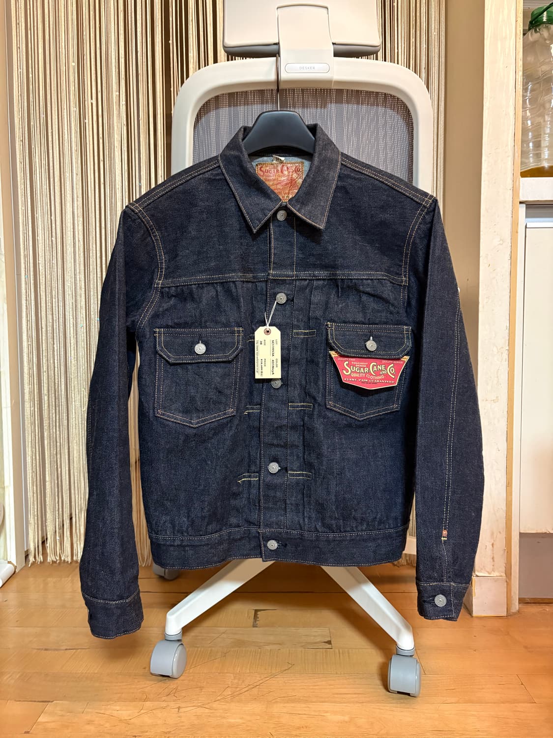 슈가케인 1953 2세대 데님자켓 38사이즈 팝니다. 상품이미지1