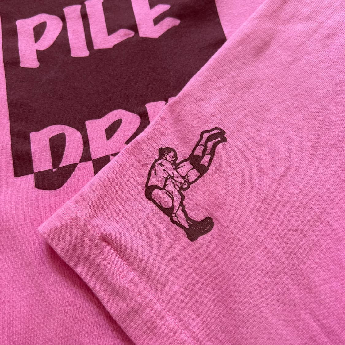 Minoru Suzuki Pile Driver Pink T-Shirts 상품이미지4