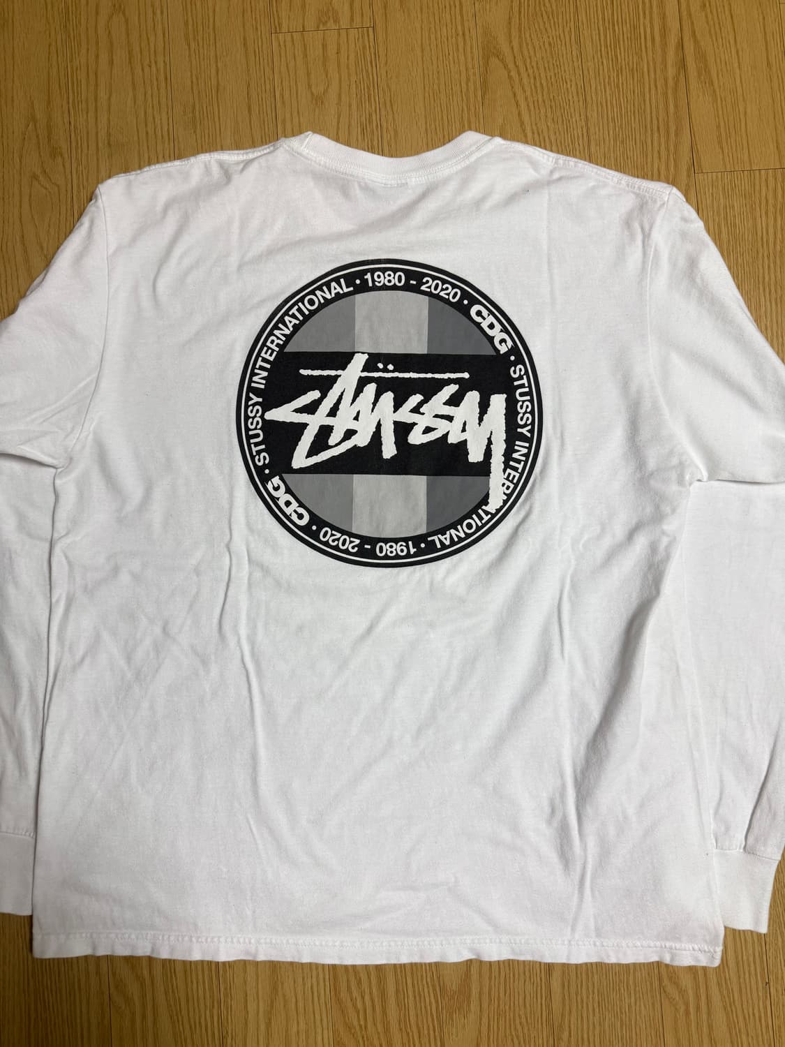 [L]스투시x꼼데가르송 롱 슬리브 상품이미지2