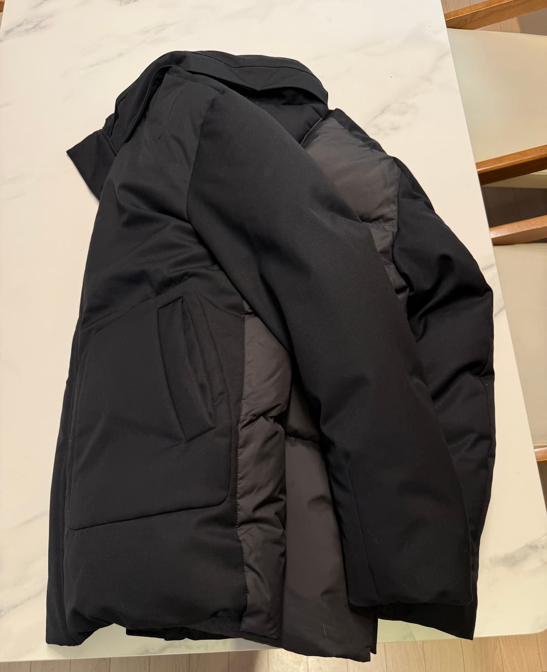 준지 다운 패딩 L(100-105) 정품 새상품 상품이미지9