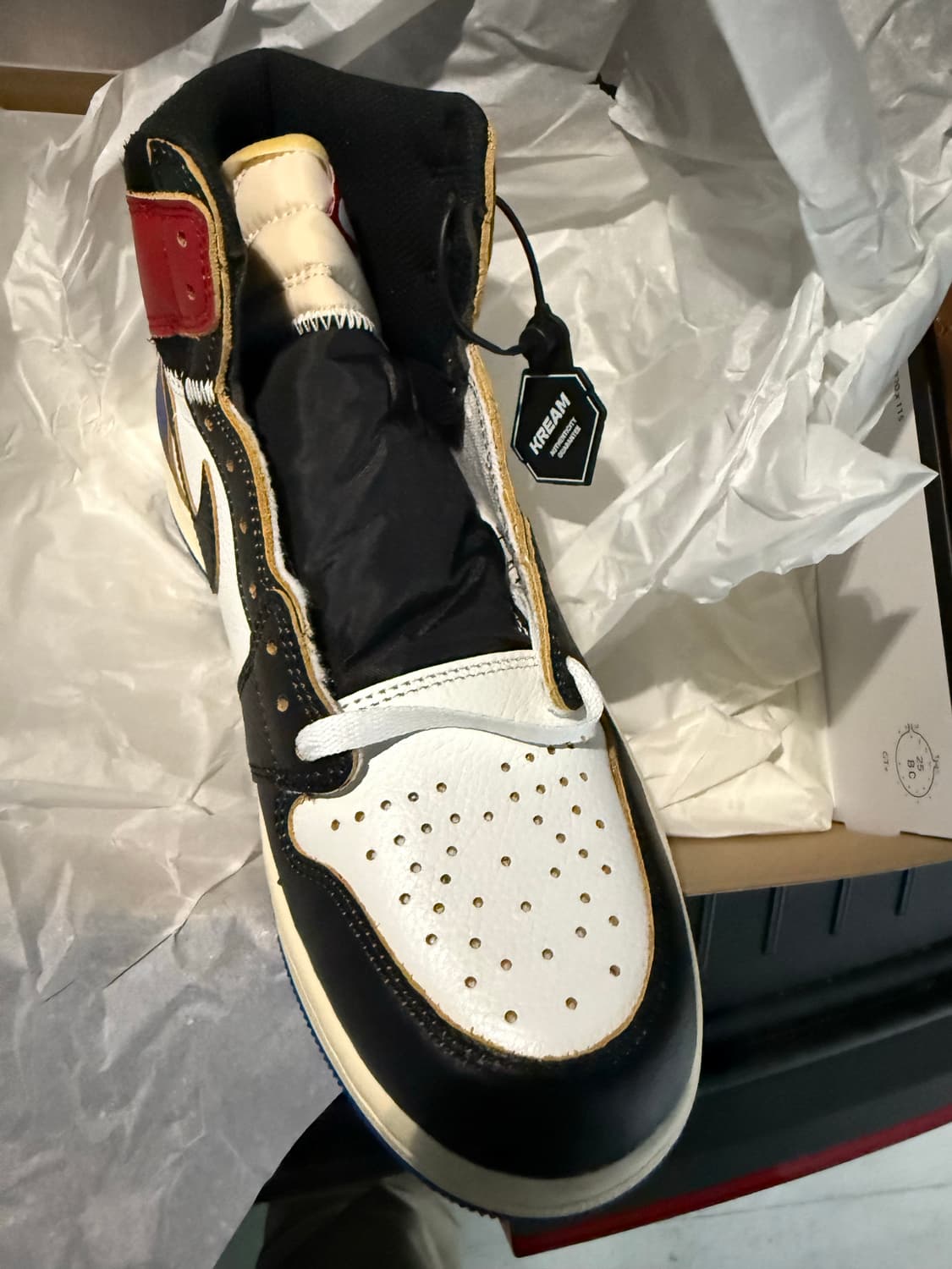 [260] 나이키 조던1 유니온 프라그먼트 상품이미지3