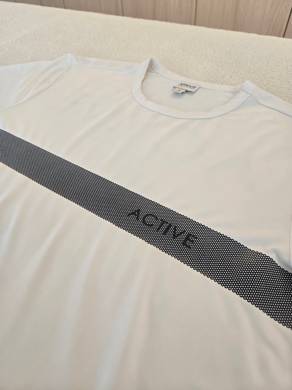 아르마니 액티브 반팔 티셔츠 화이트 XL 상품이미지6