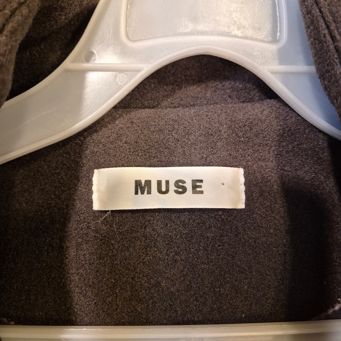 FREE(착샷잇음) 차콜브라운 싱글롱코트  상품이미지4