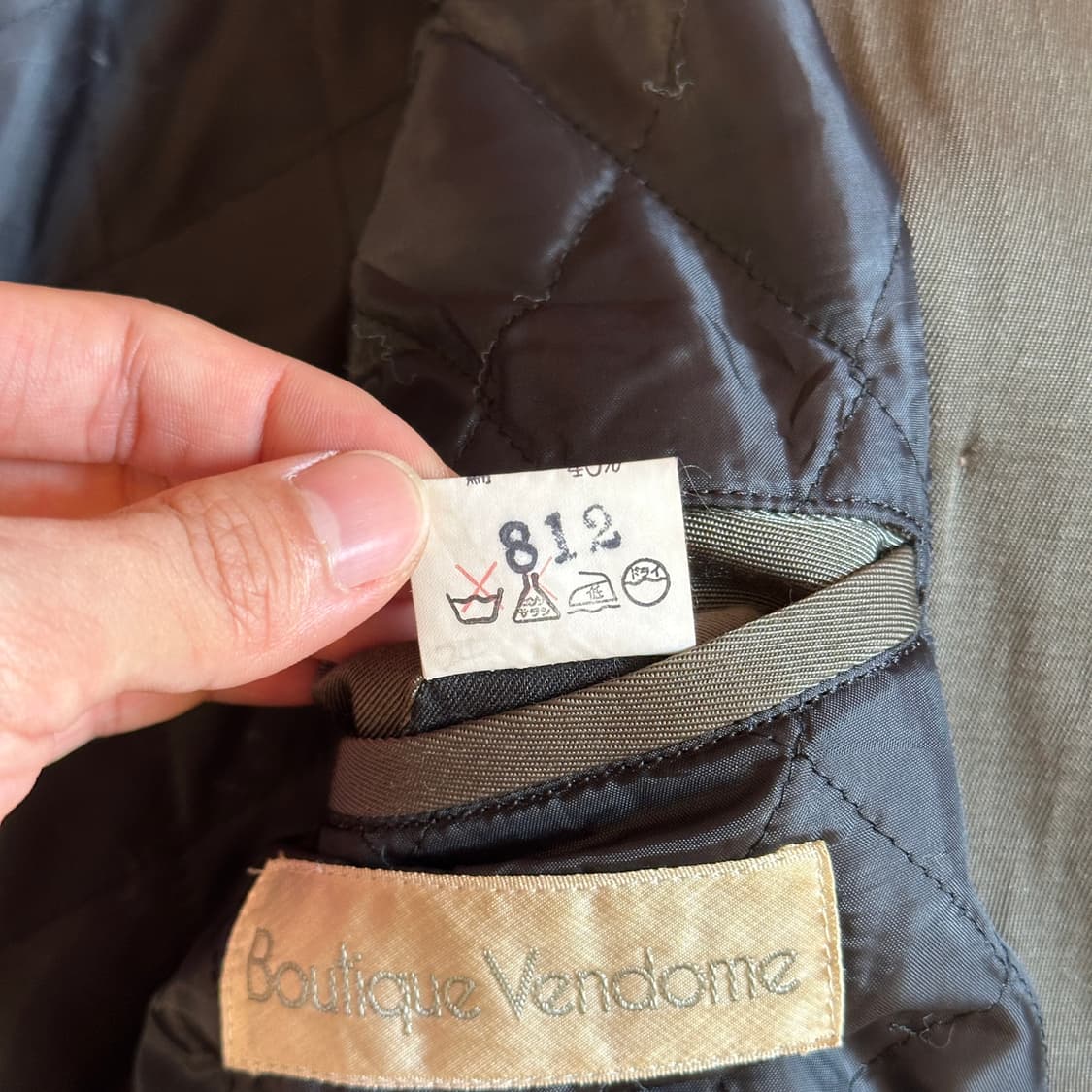 Boutique vendome double breasted jacket 상품이미지10