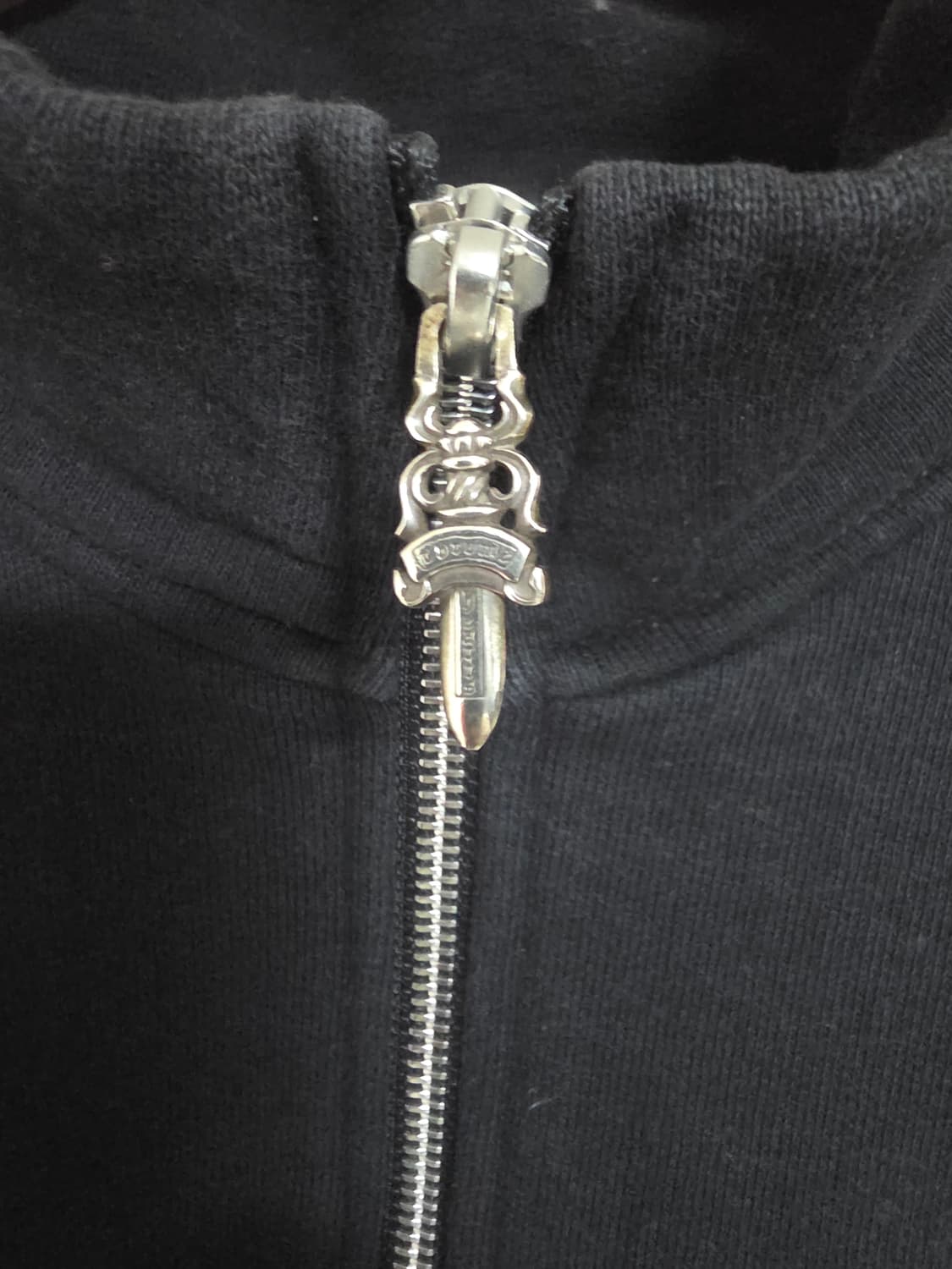 크롬하츠 쿼터 집업 L 국내백화점판 인보이스 o 상품이미지3