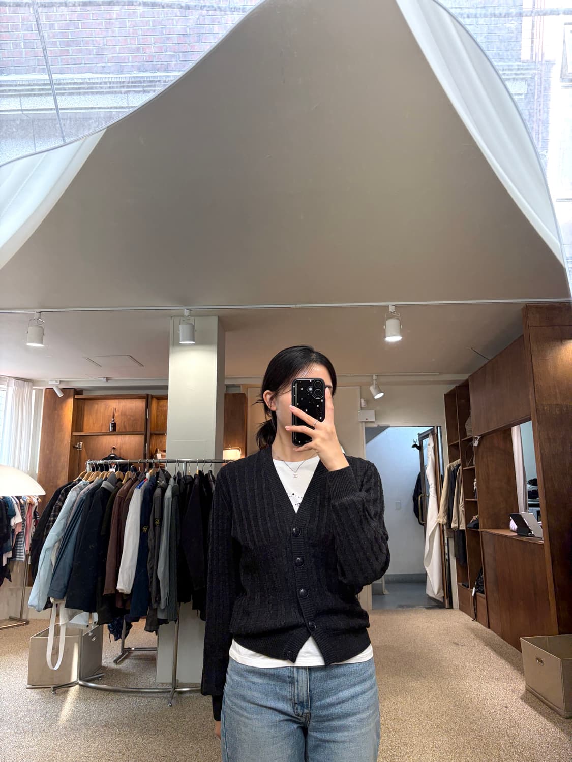 셀린느 울 니트 가디건 상품이미지2