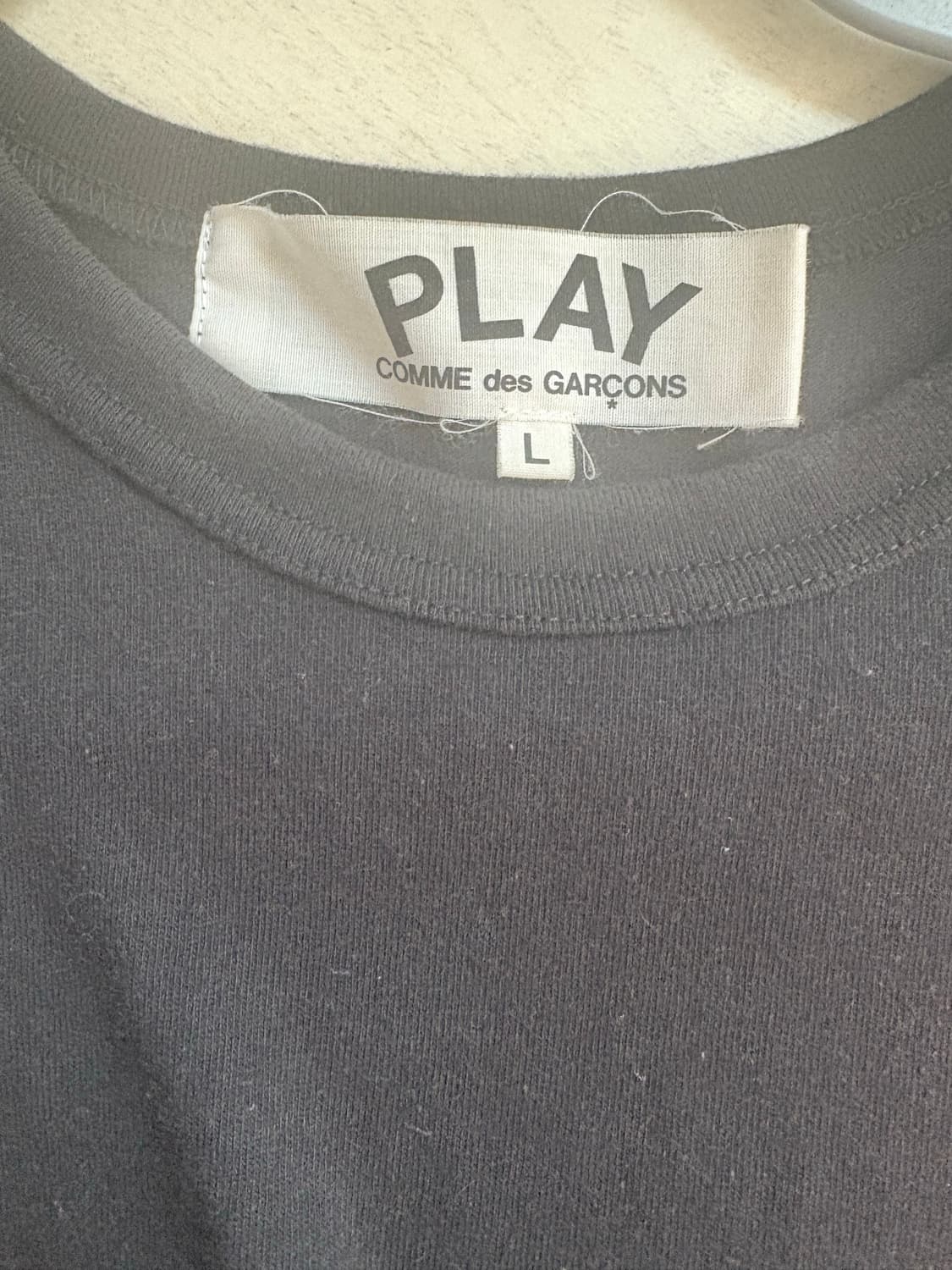 꼼데가르송 반팔 L 상품이미지2